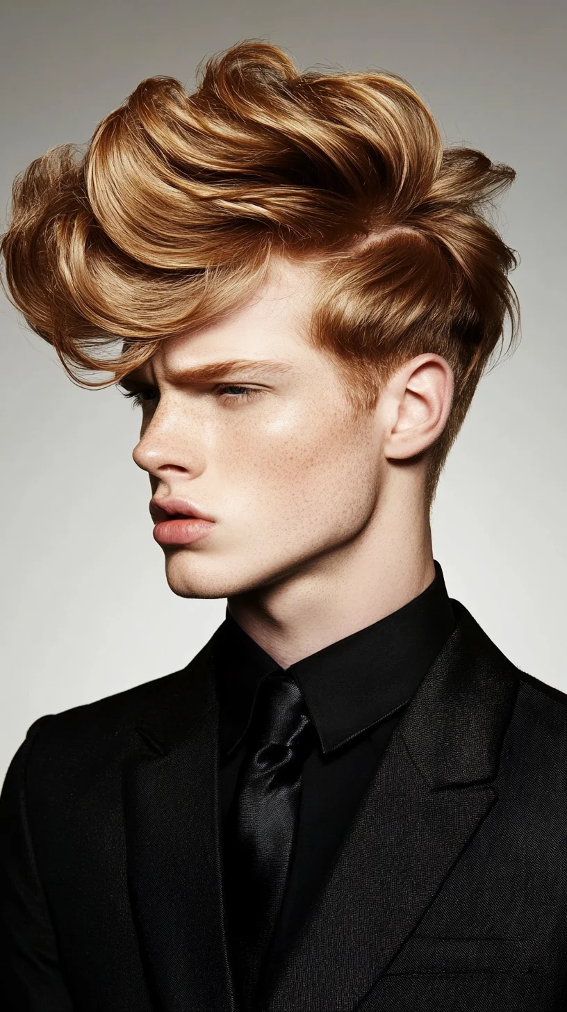 Bold Volume and Sleek Elegance: The Perfect Cascading Coif