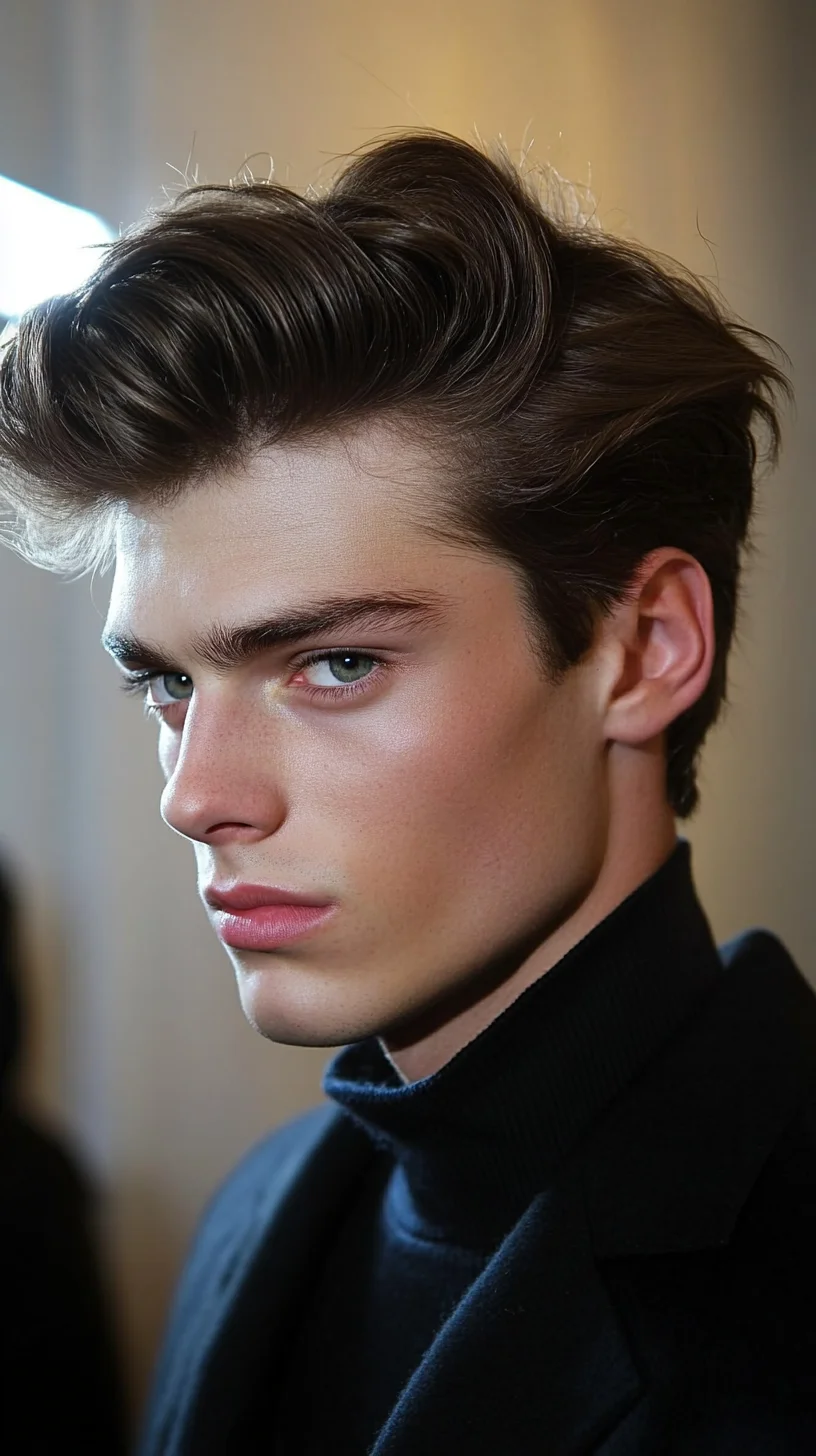 Bold Volume and Textured Layers: The Ultimate Modern Hairstyle for Men