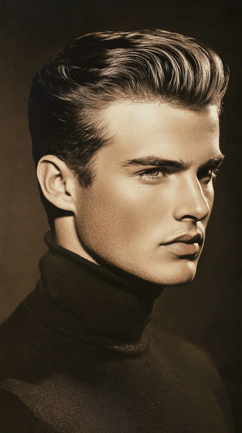 Classic Pompadour: Elevate Your Look with Timeless Elegance