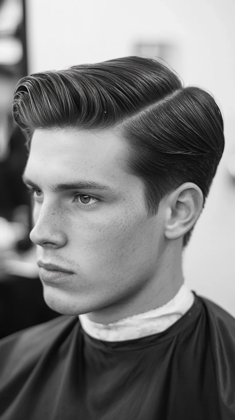 Classic Slicked Back: The Timeless, Polished Look for Modern Gentlemen