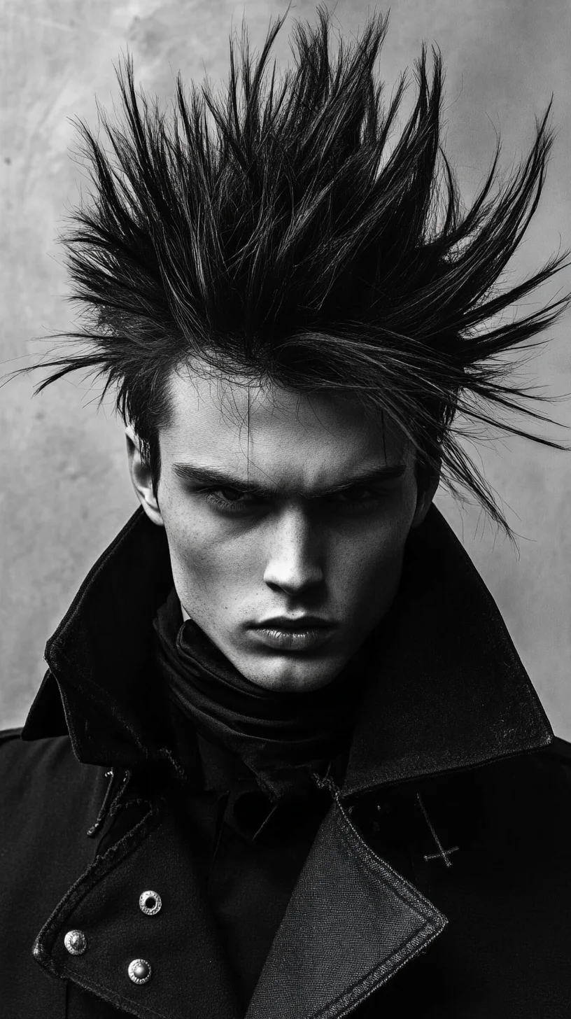 Edgy Spiked Hair: A Bold Statement for the Fearless Fashionista