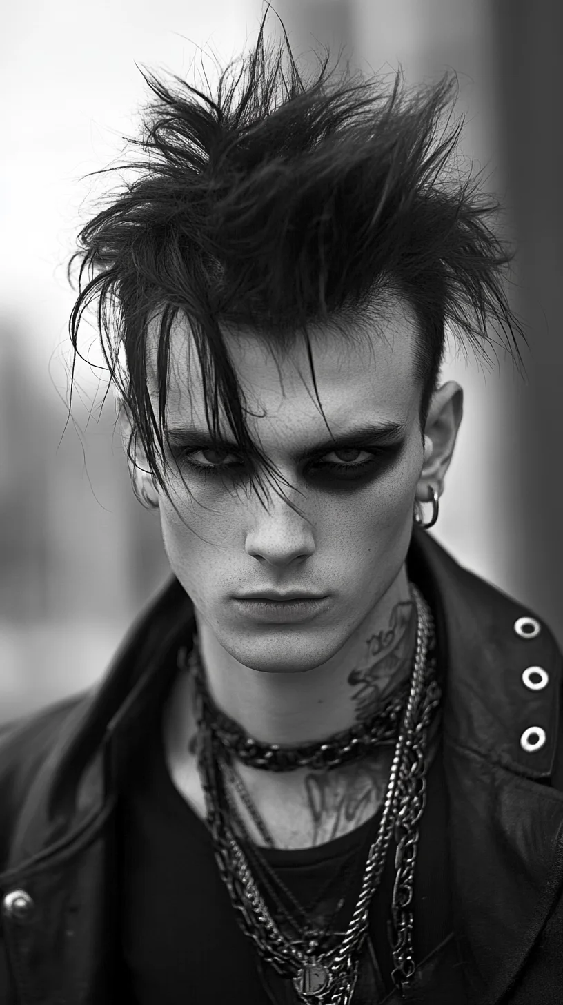 Edgy Spiked Hair: A Bold Statement for the Fearless Individual