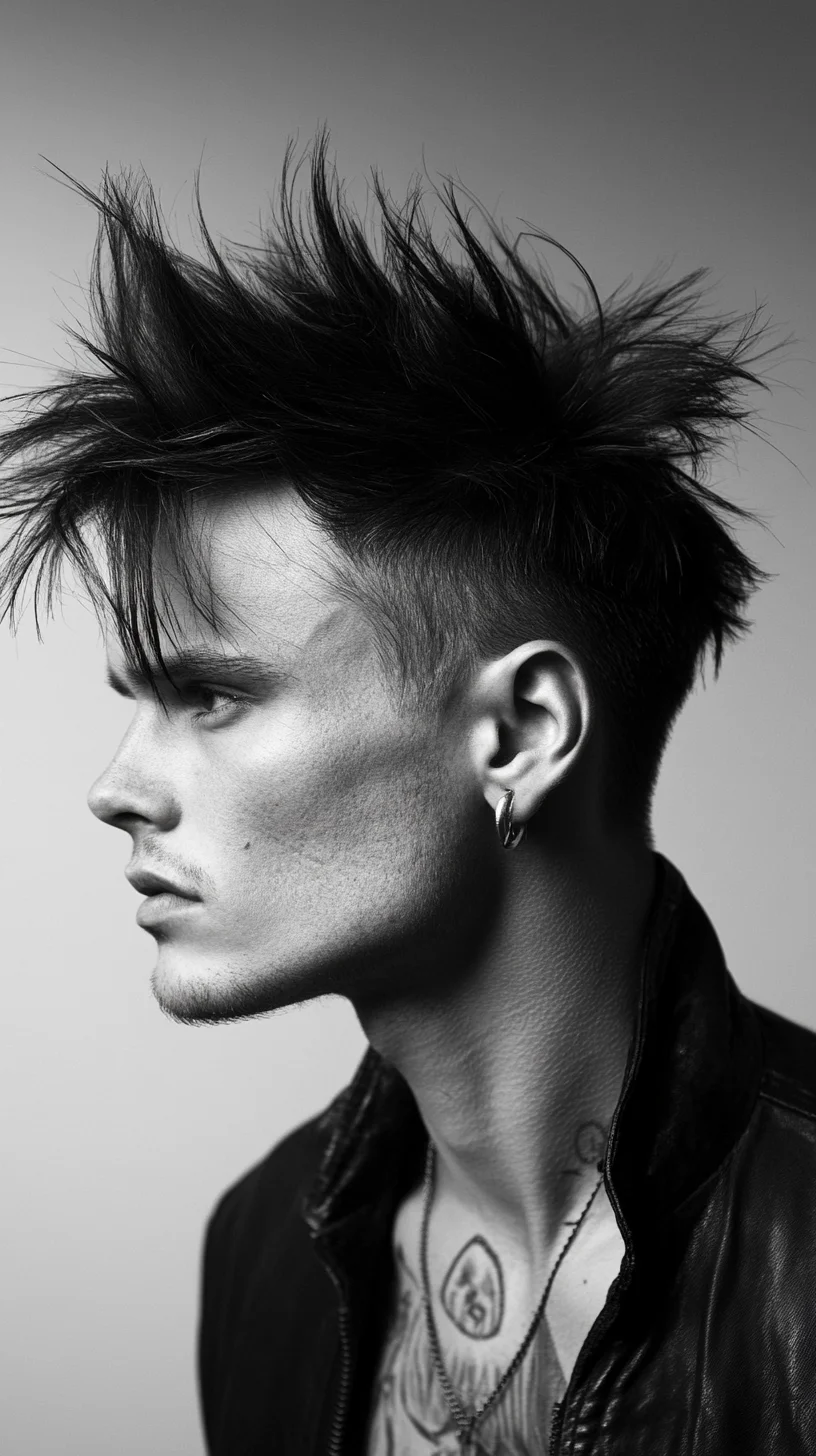 Edgy Textured Spikes: The Bold Hairstyle for Ultimate Individuality