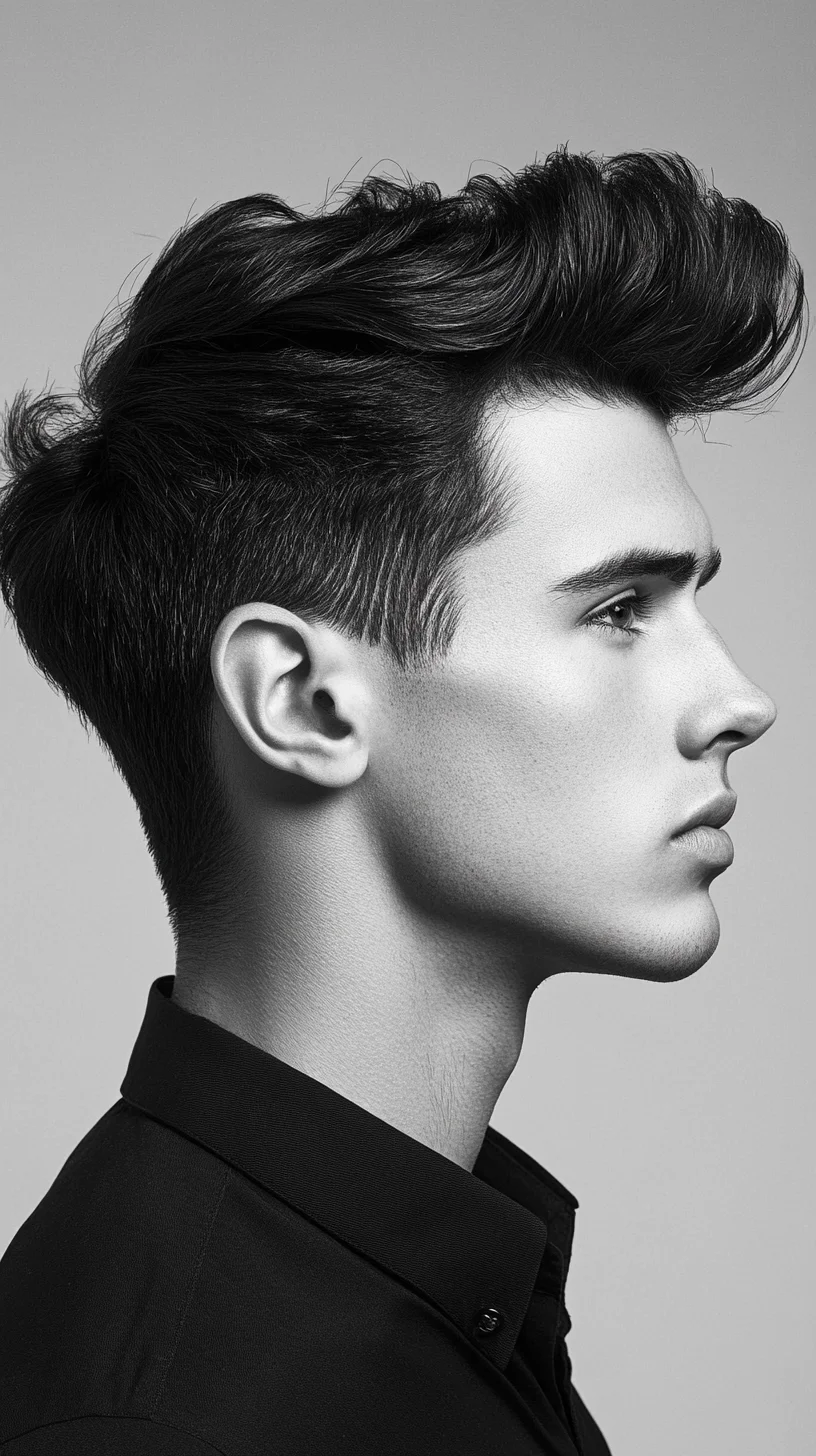 Effortless Volume: The Chic Modern Pompadour for Dynamic Styles