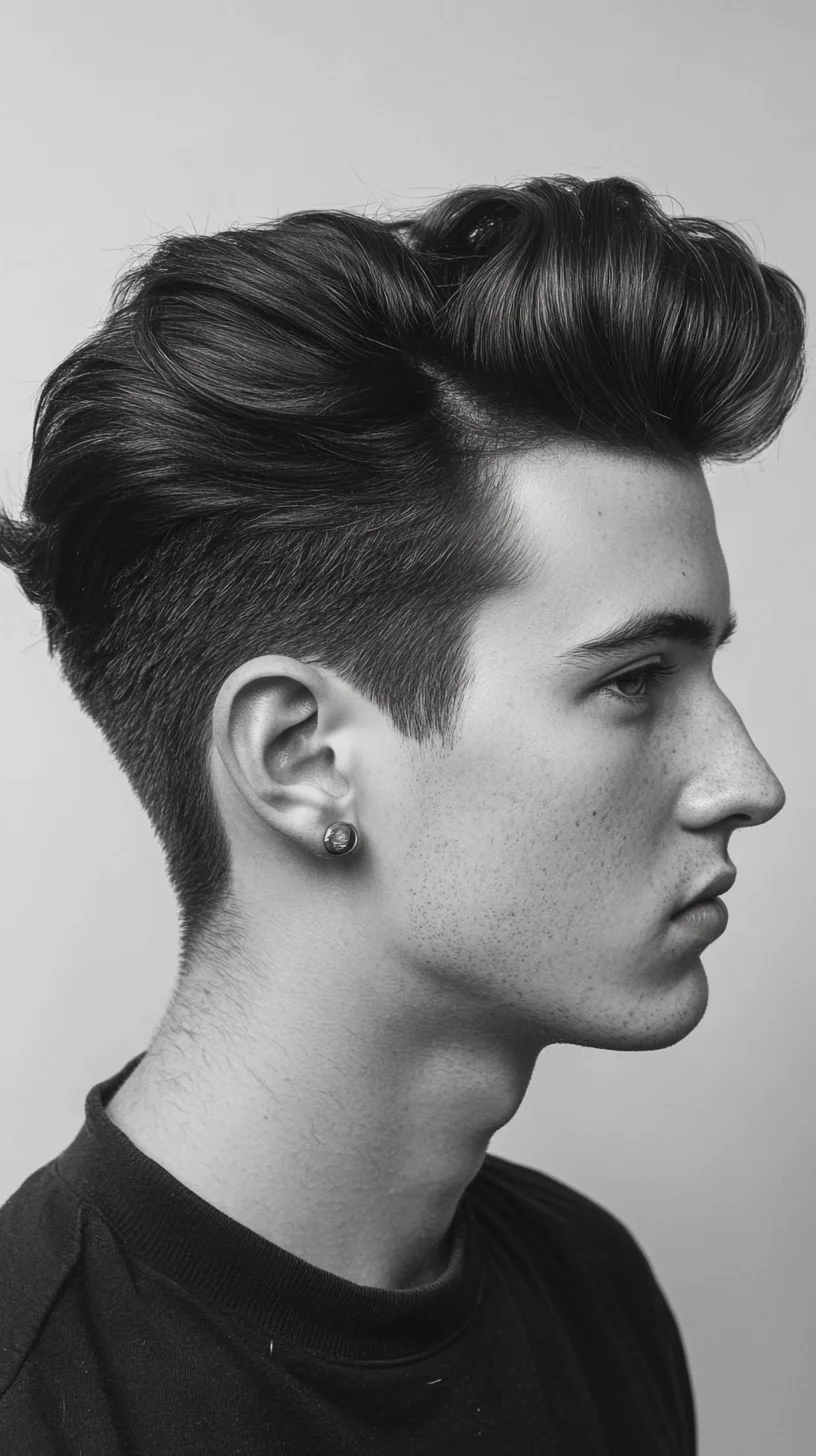 Effortless Volume: The Modern Quiff for a Striking Look