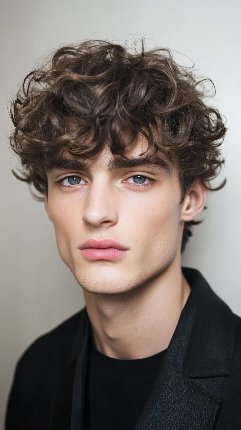 Effortlessly Chic: Embrace the Volume with Modern Curly Layers