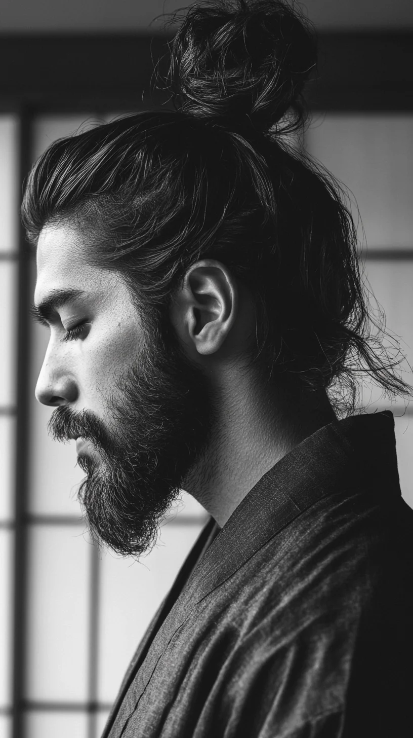 Effortlessly Chic: Mastering the Art of the Modern Man Bun