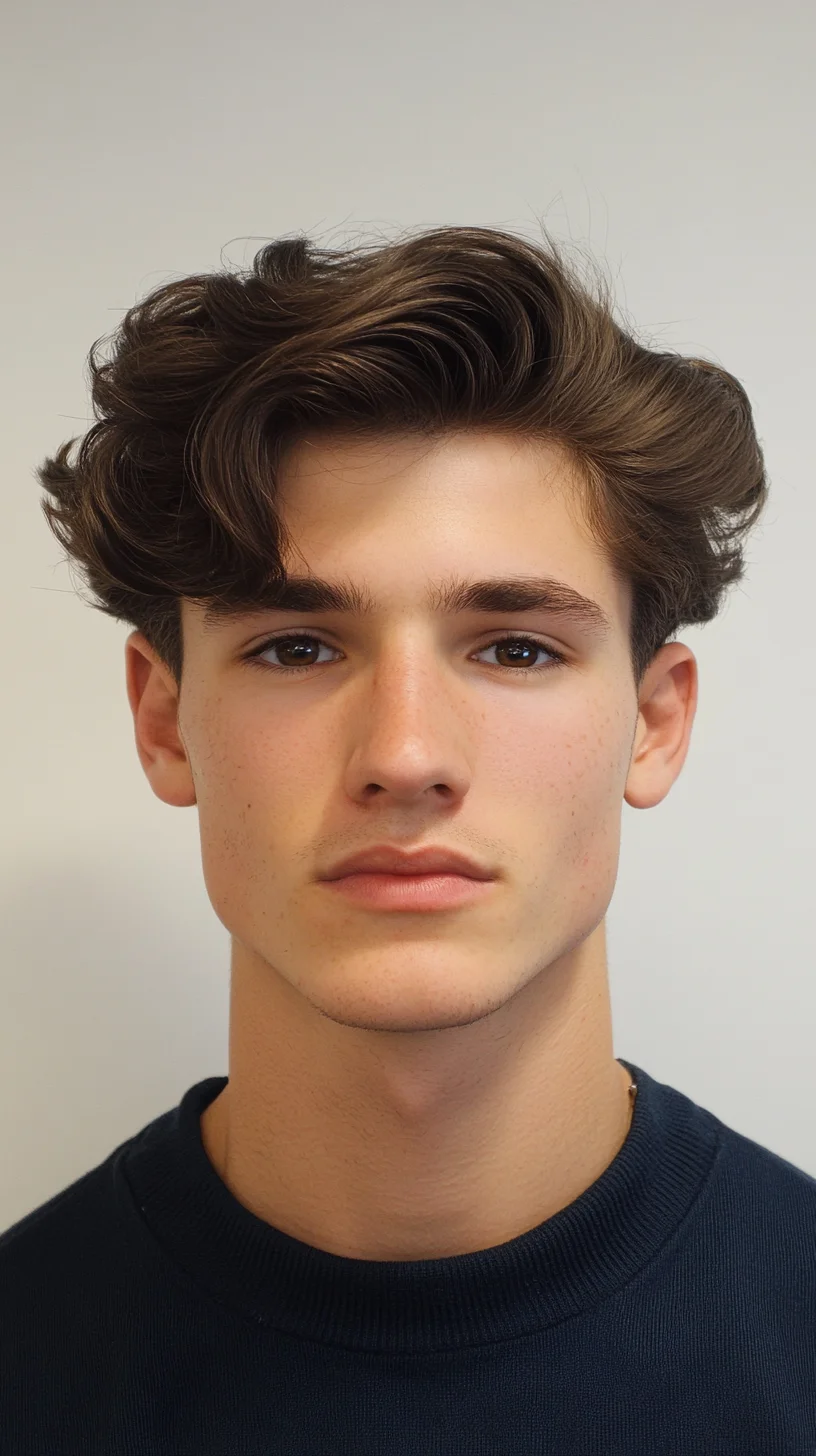 Effortlessly Chic: The Modern Wavy Quiff for Every Occasion