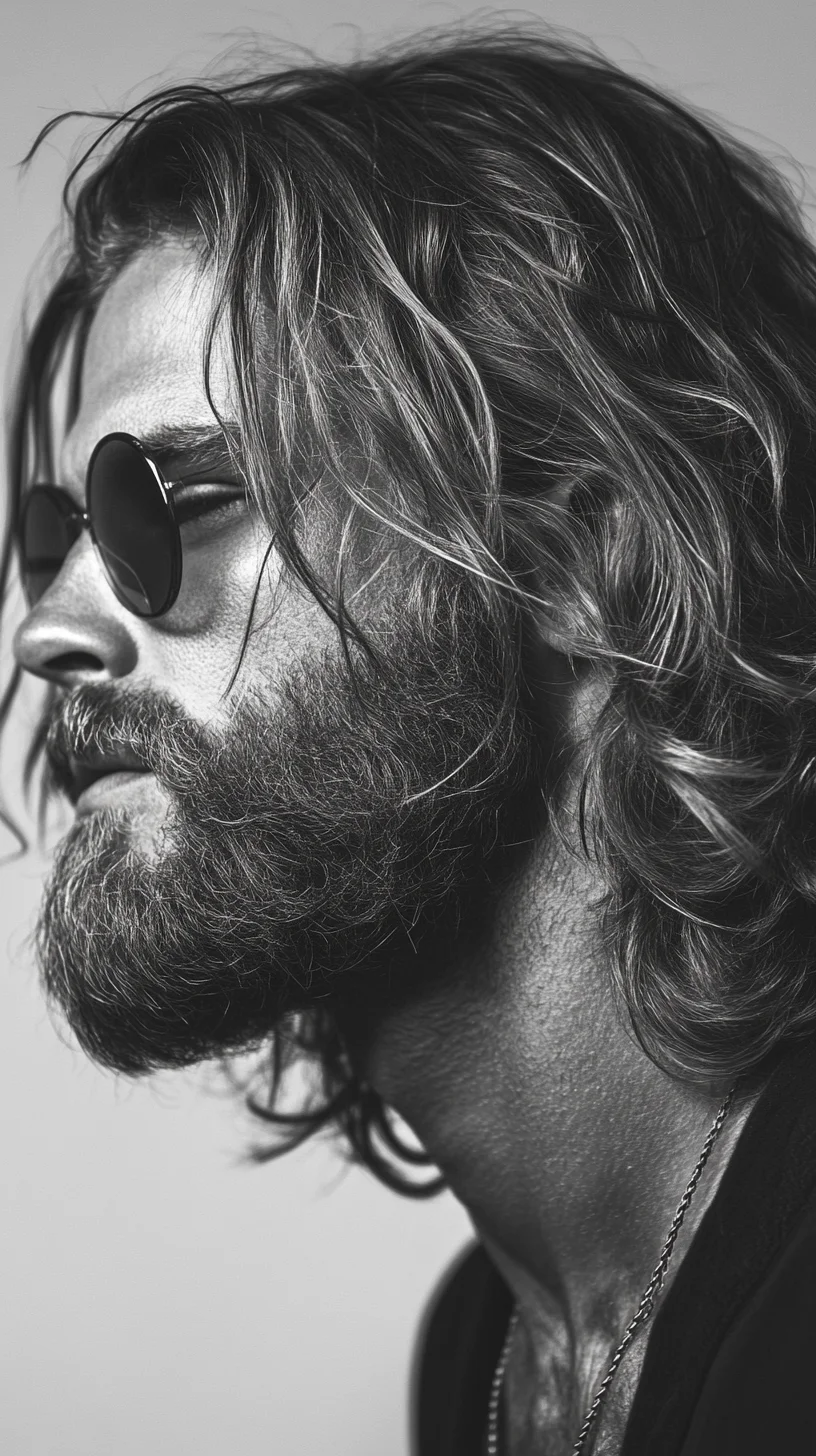 Effortlessly Cool Long Waves: The Ultimate Expression of Masculine Style