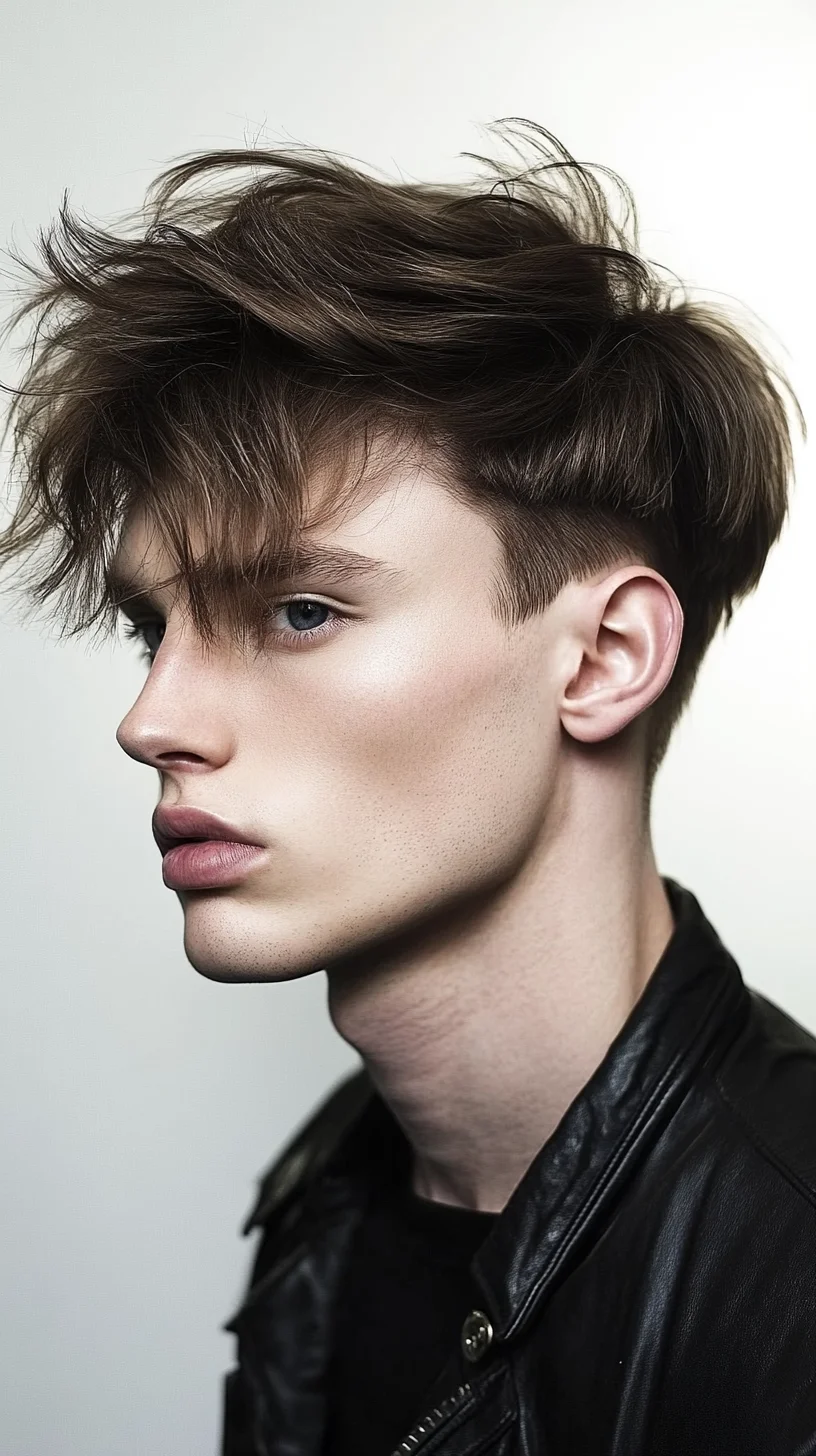 Effortlessly Cool Textured Quiff for Modern Trendsetters