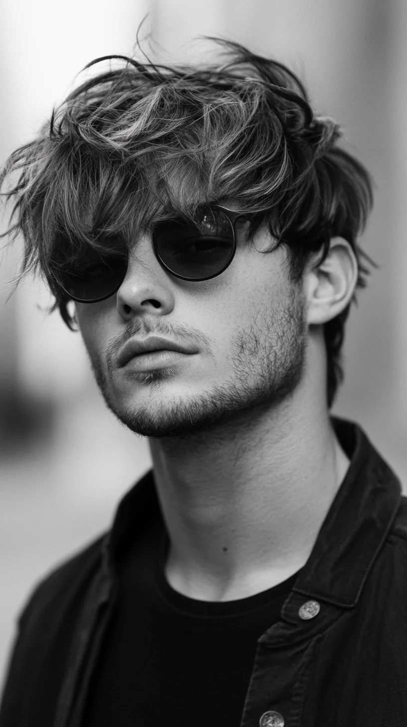 Effortlessly Cool Textured Waves for a Casual, Stylish Vibe