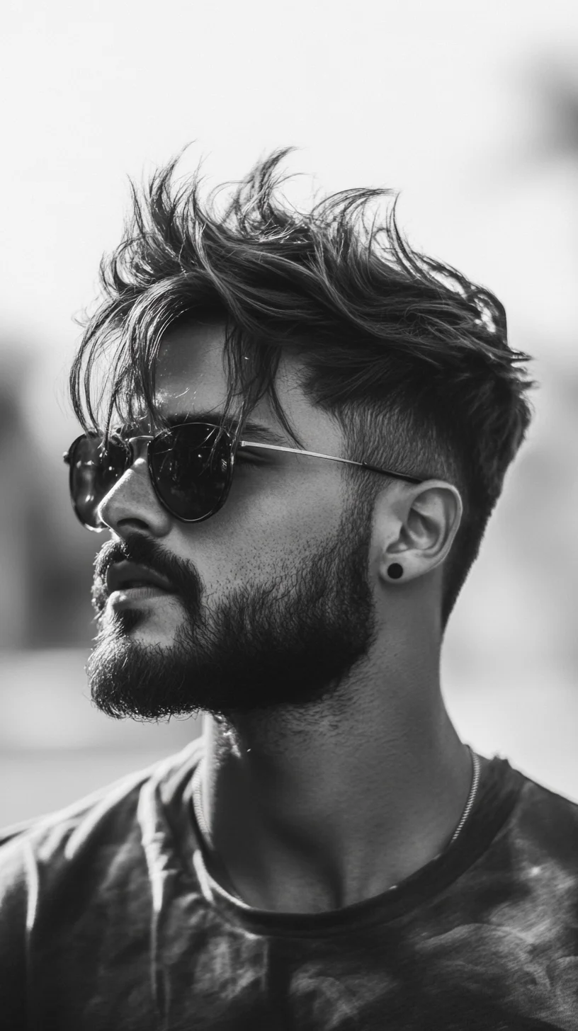 Effortlessly Cool: The Textured Undercut with Distinctive Volume