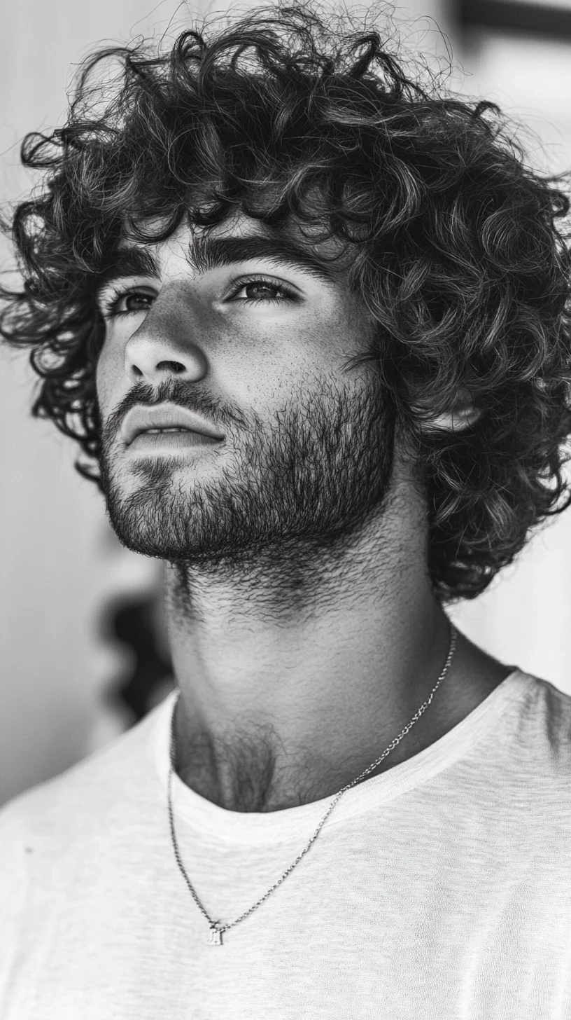 Effortlessly Stylish: Embrace the Volume of Natural Curly Locks