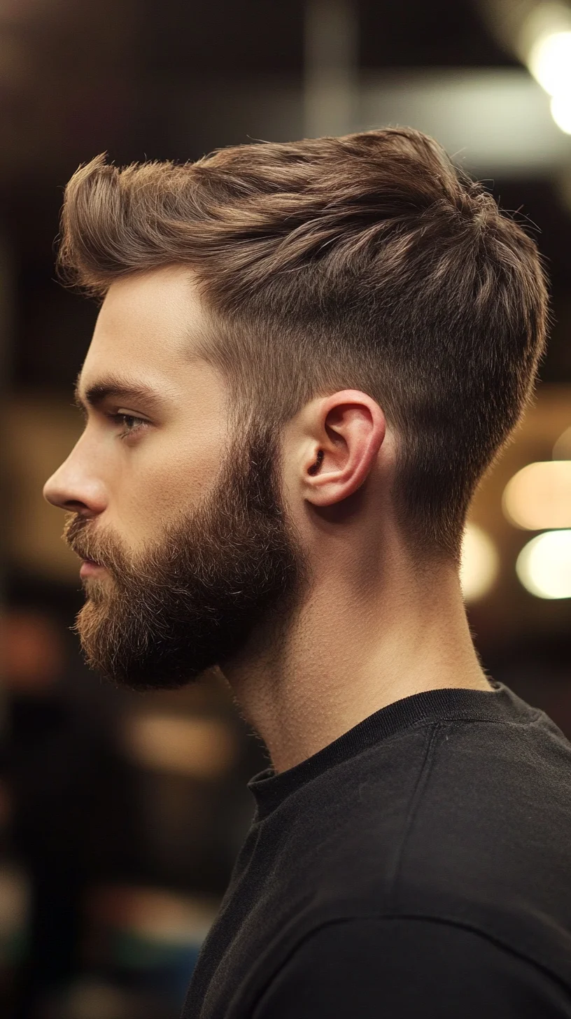 Effortlessly Stylish Fade: The Perfect Blend of Versatility and Modern Edge