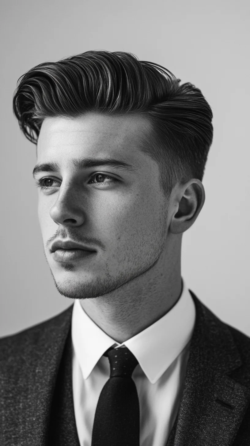 Effortlessly Stylish: The Classic Quiff with a Modern Twist