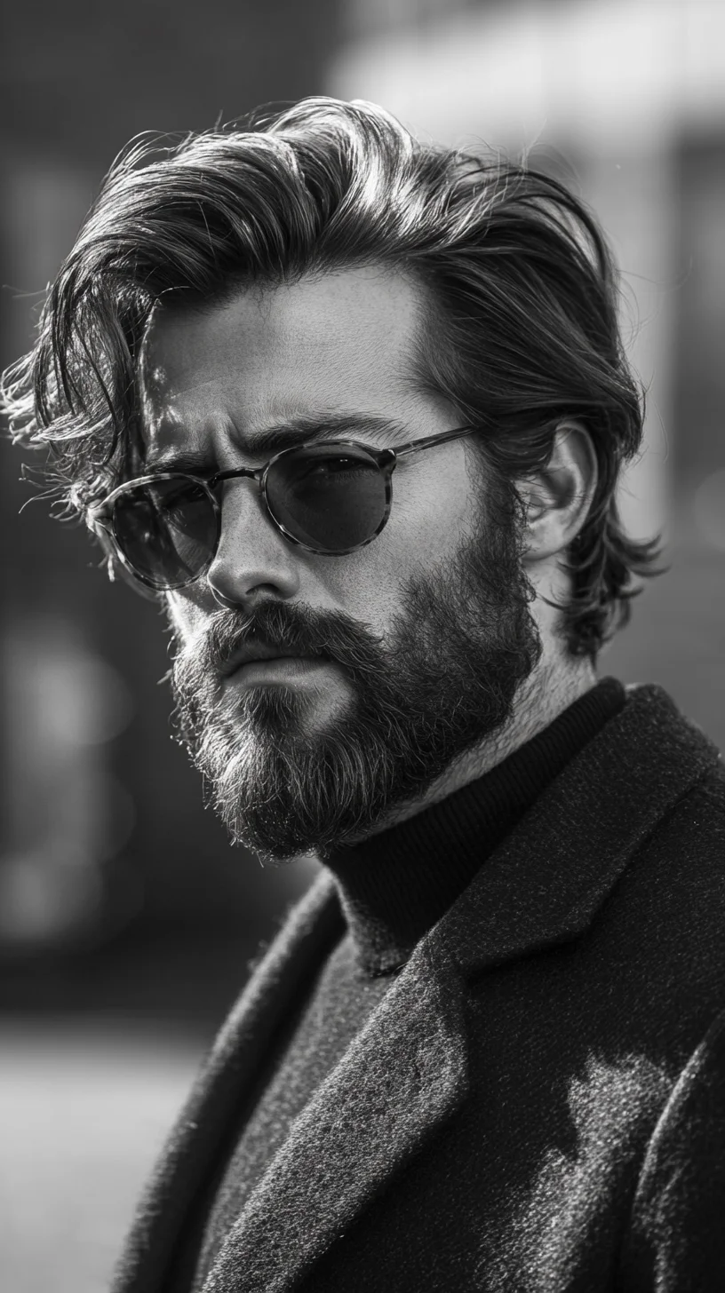 Effortlessly Stylish: The Modern Textured Hairstyle for Men