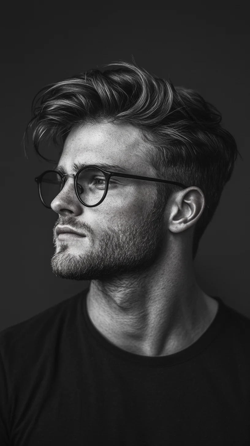 Effortlessly Stylish: The Perfectly Textured Quiff