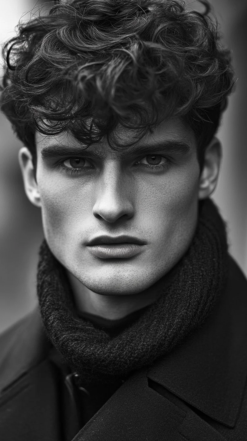 Effortlessly Textured Curls: The Ultimate Modern Look for Men