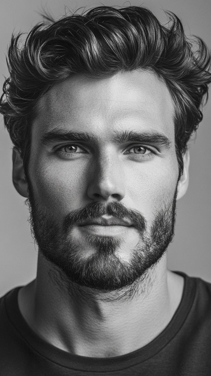 Effortlessly Textured Waves: The Ultimate Low-Maintenance Hairstyle for Men