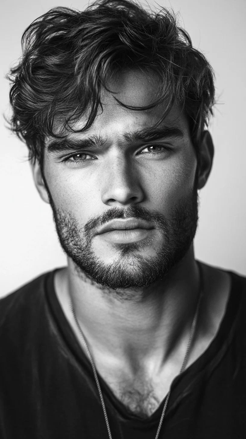 Effortlessly Tousled: The Perfect Messy Hairstyle for Modern Men