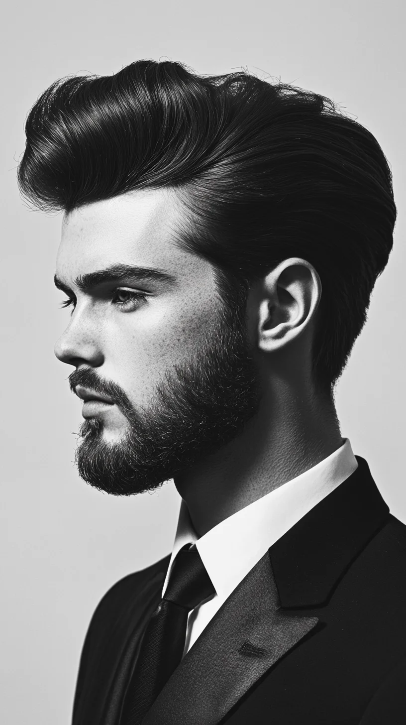 Elevate Your Look: Master the Classic Pompadour with Modern Flair