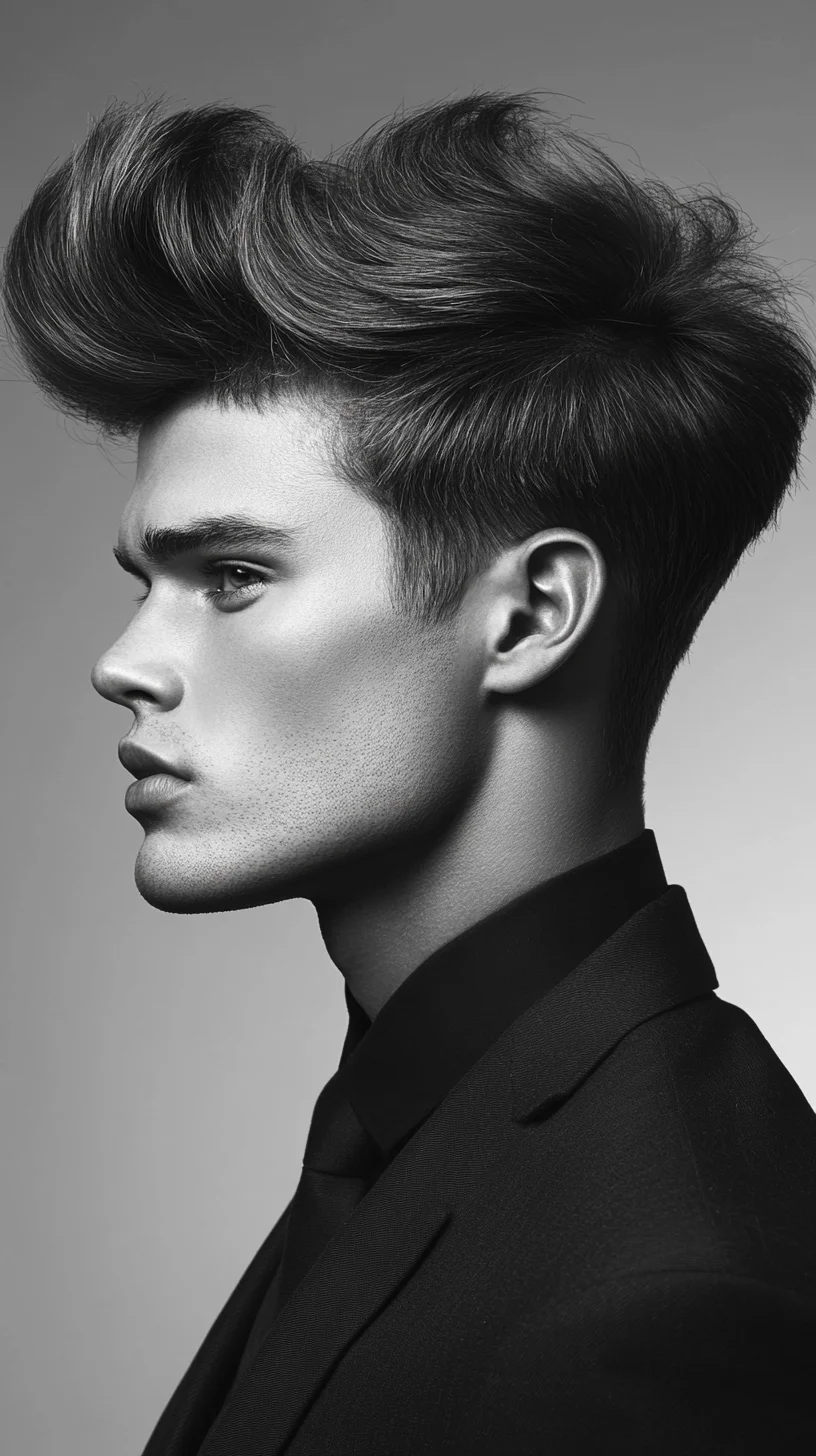 Elevate Your Look: The Bold High-Volume Hairstyle for the Modern Trendsetter