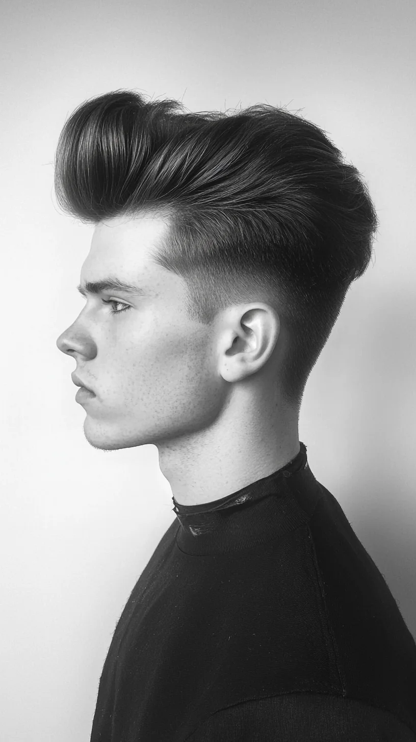 Elevate Your Look: The Classic Pompadour with a Modern Twist