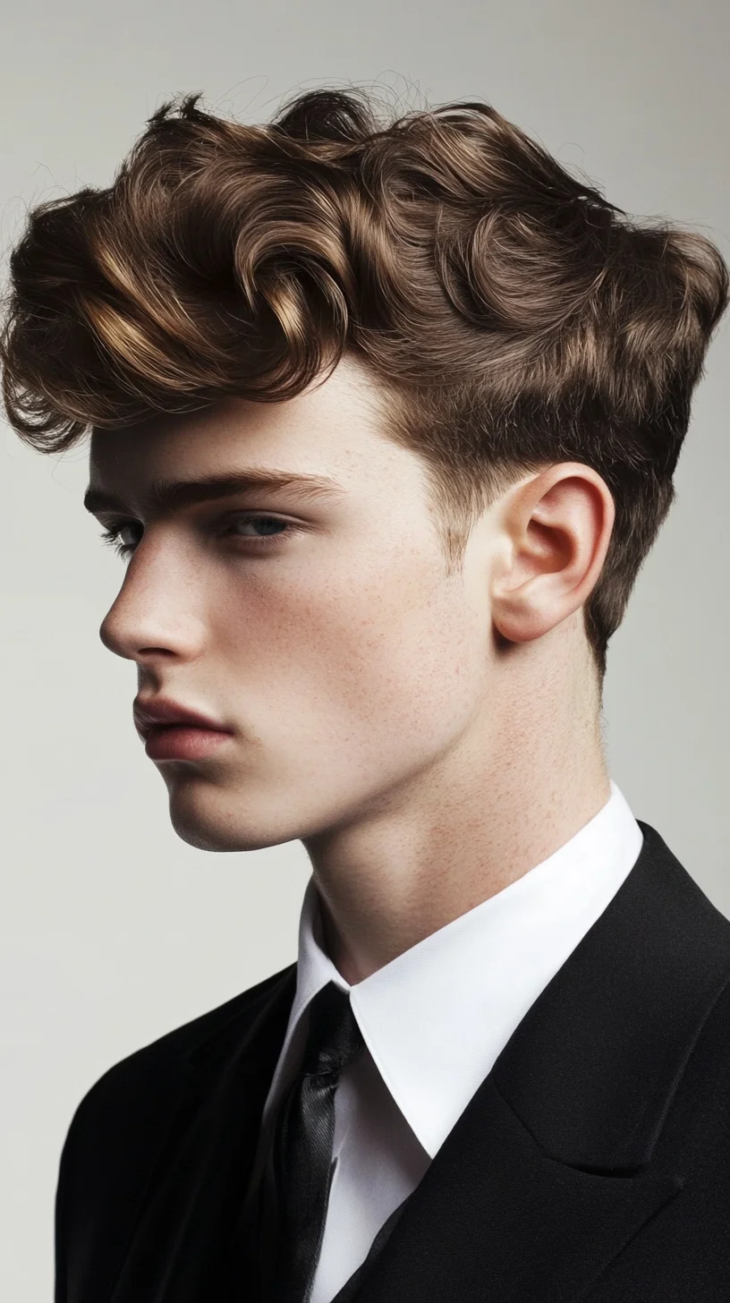 Elevate Your Look: The Modern Textured Quiff for Effortless Style