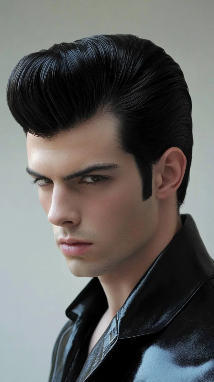 Elevate Your Look with the Bold Pompadour: A Timeless Classic