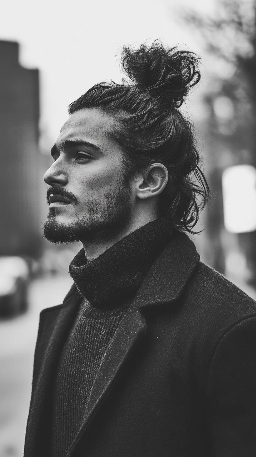 Elevate Your Look with the Effortlessly Chic Man Bun