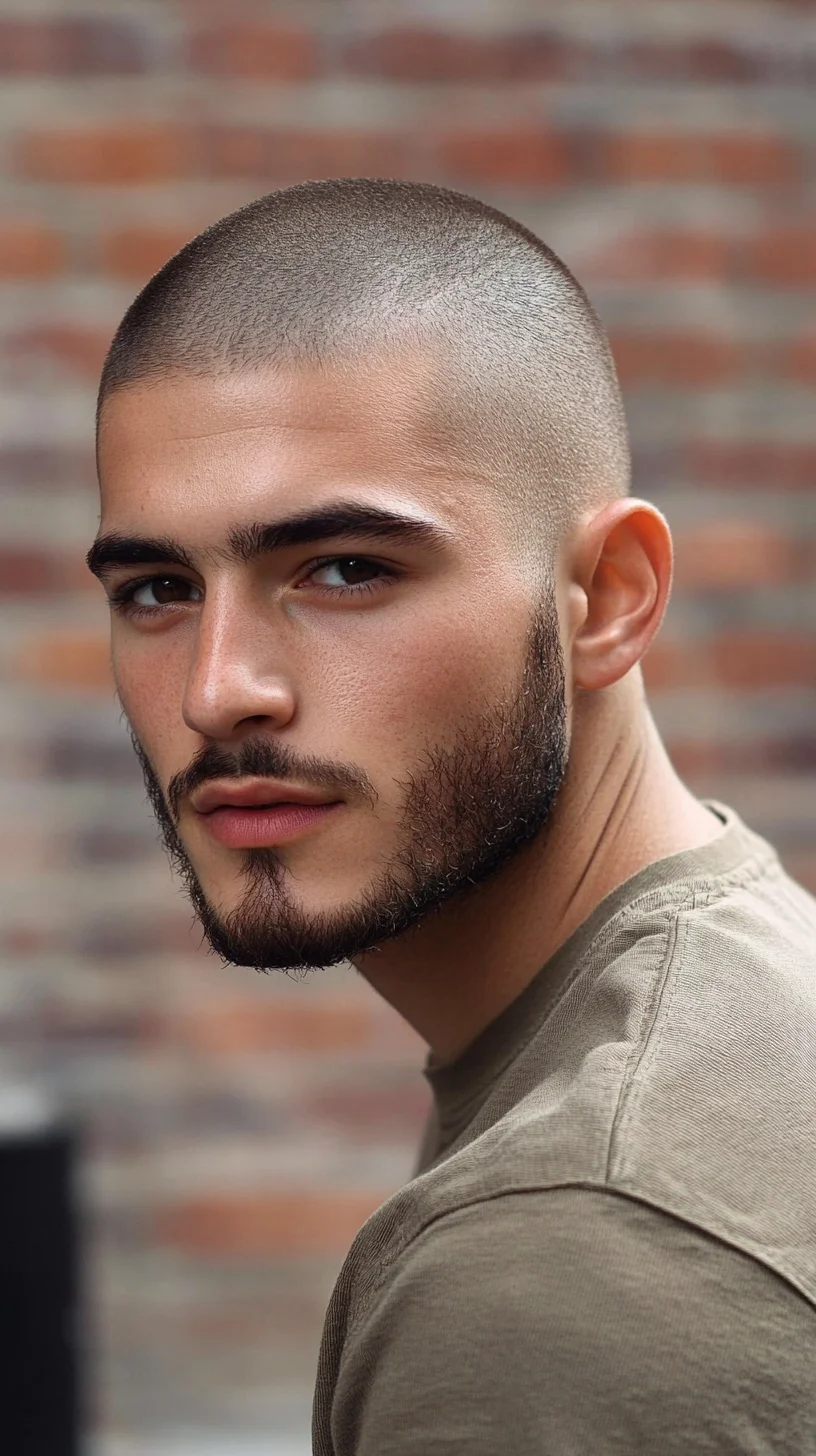 Sleek and Sharp: The Modern Buzz Cut for a Polished Look