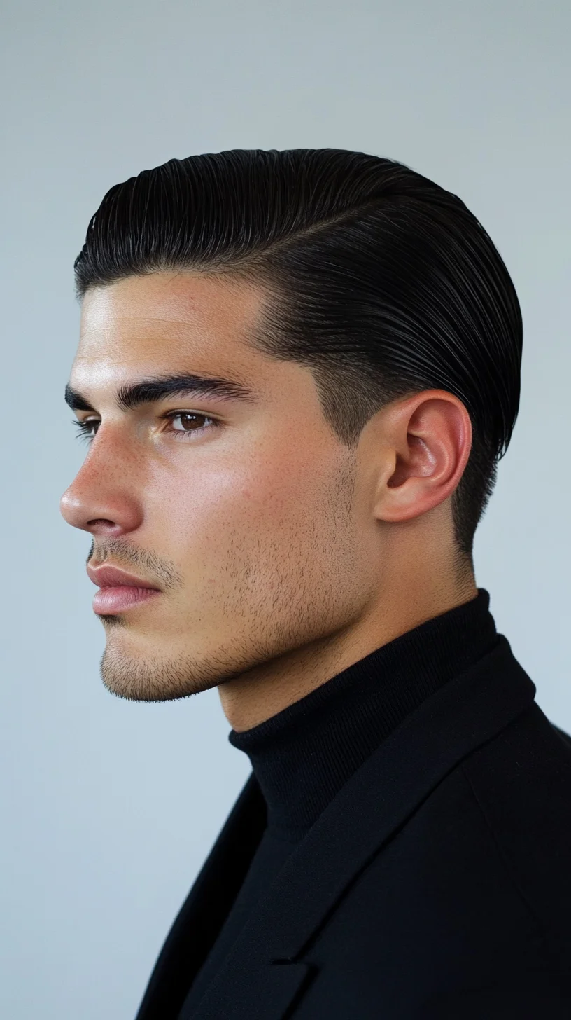 Sleek and Sophisticated: Mastering the Classic Side Part Hairstyle