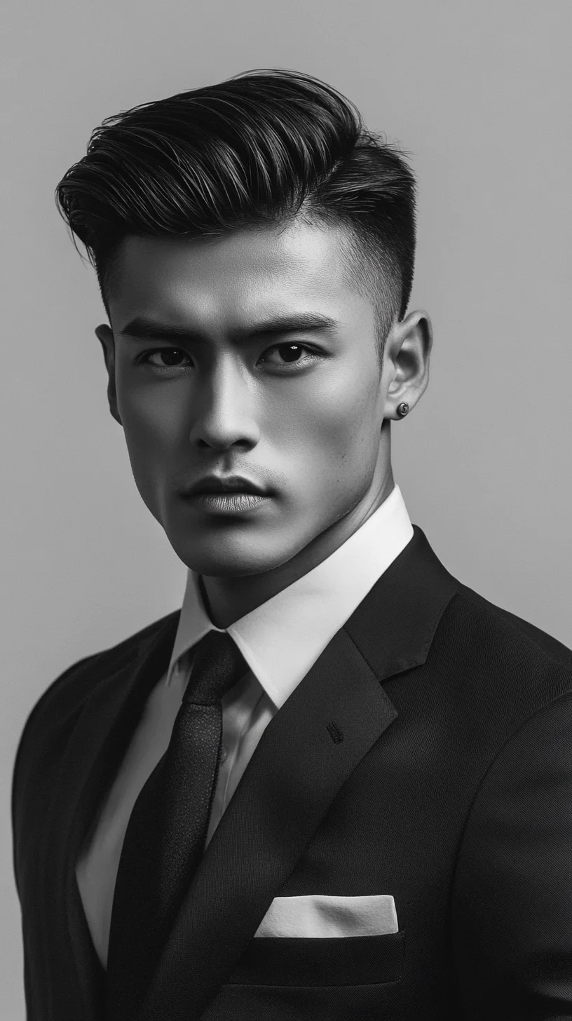 Sleek and Sophisticated: The Modern Pompadour for Effortless Elegance