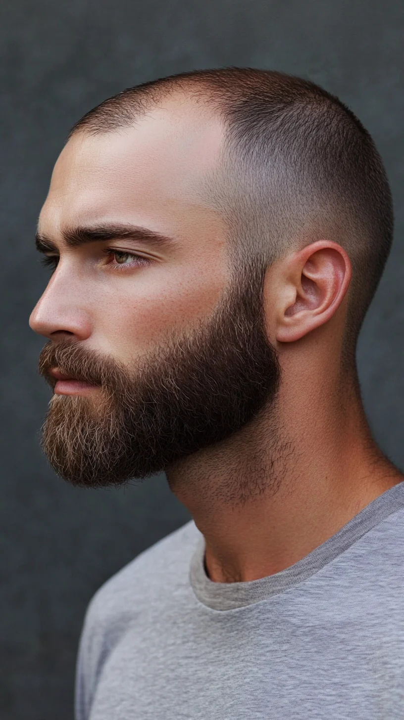 Sleek Fade with a Bold Beard: The Ultimate Contemporary Look