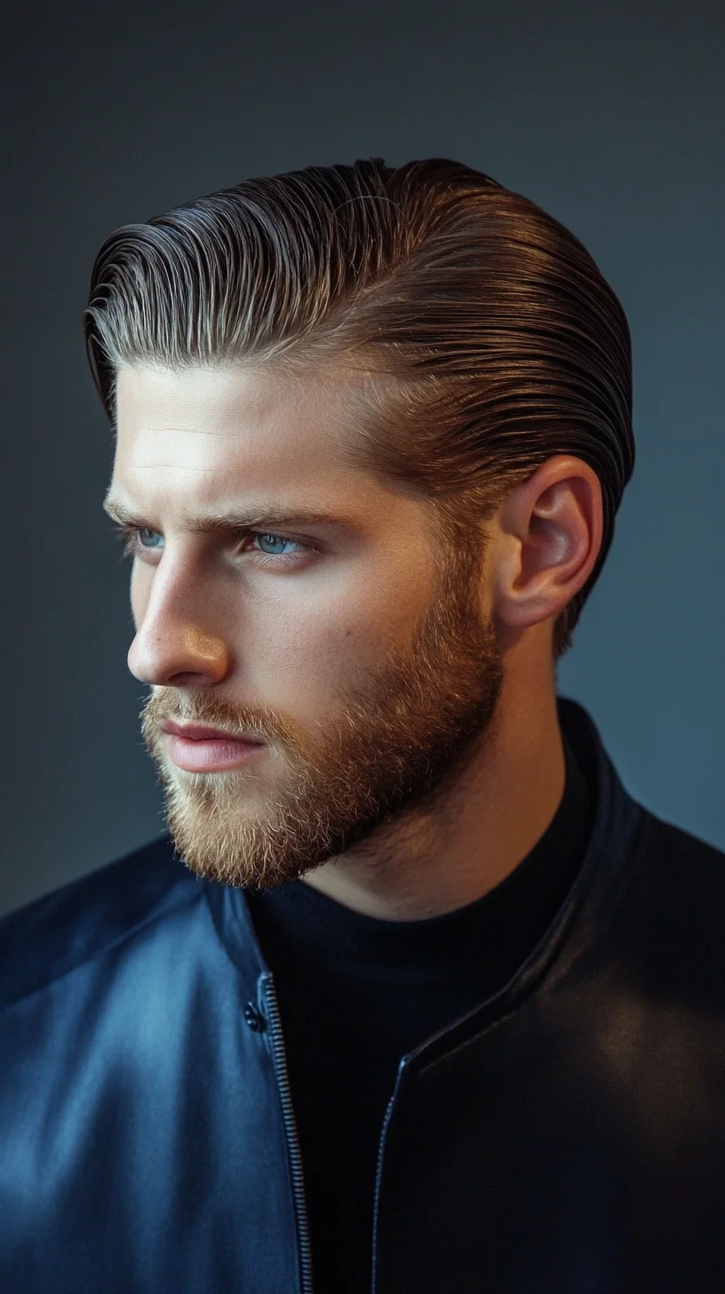 Sleek Side Part: The Timeless Elegance of Modern Grooming