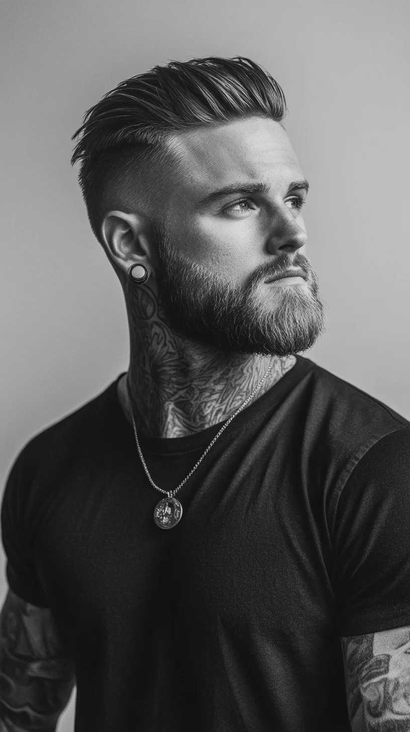 Sleek Undercut with Textured Top: The Ultimate Modern Masculine Look