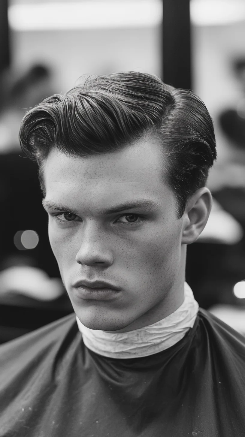 Timeless Elegance: The Classic Side Part for Effortless Sophistication