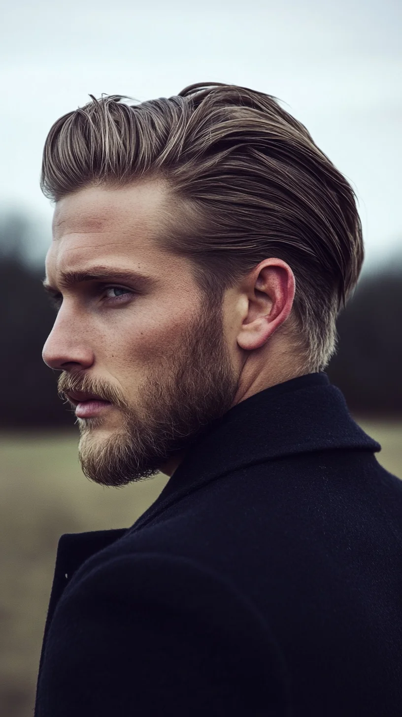 Timeless Elegance: The Classic Side Part Hairstyle for Modern Men