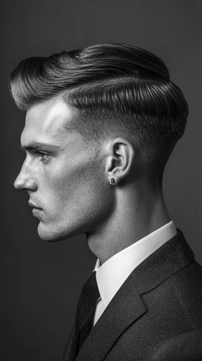 Timeless Elegance: The Classic Tapered Undercut for a Polished Look