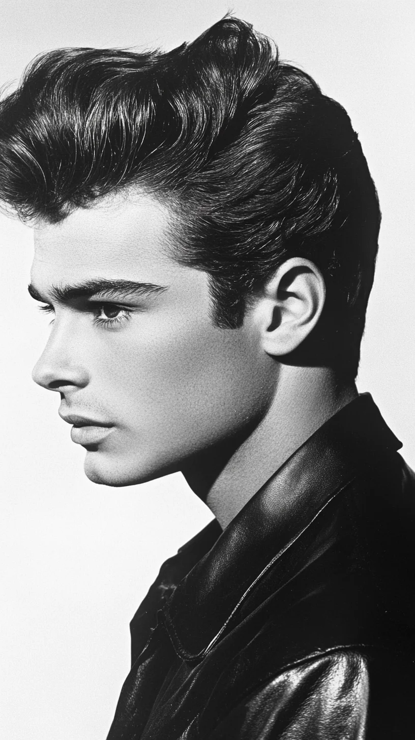 Timeless Pompadour: Elevate Your Look with This Classic Hairstyle