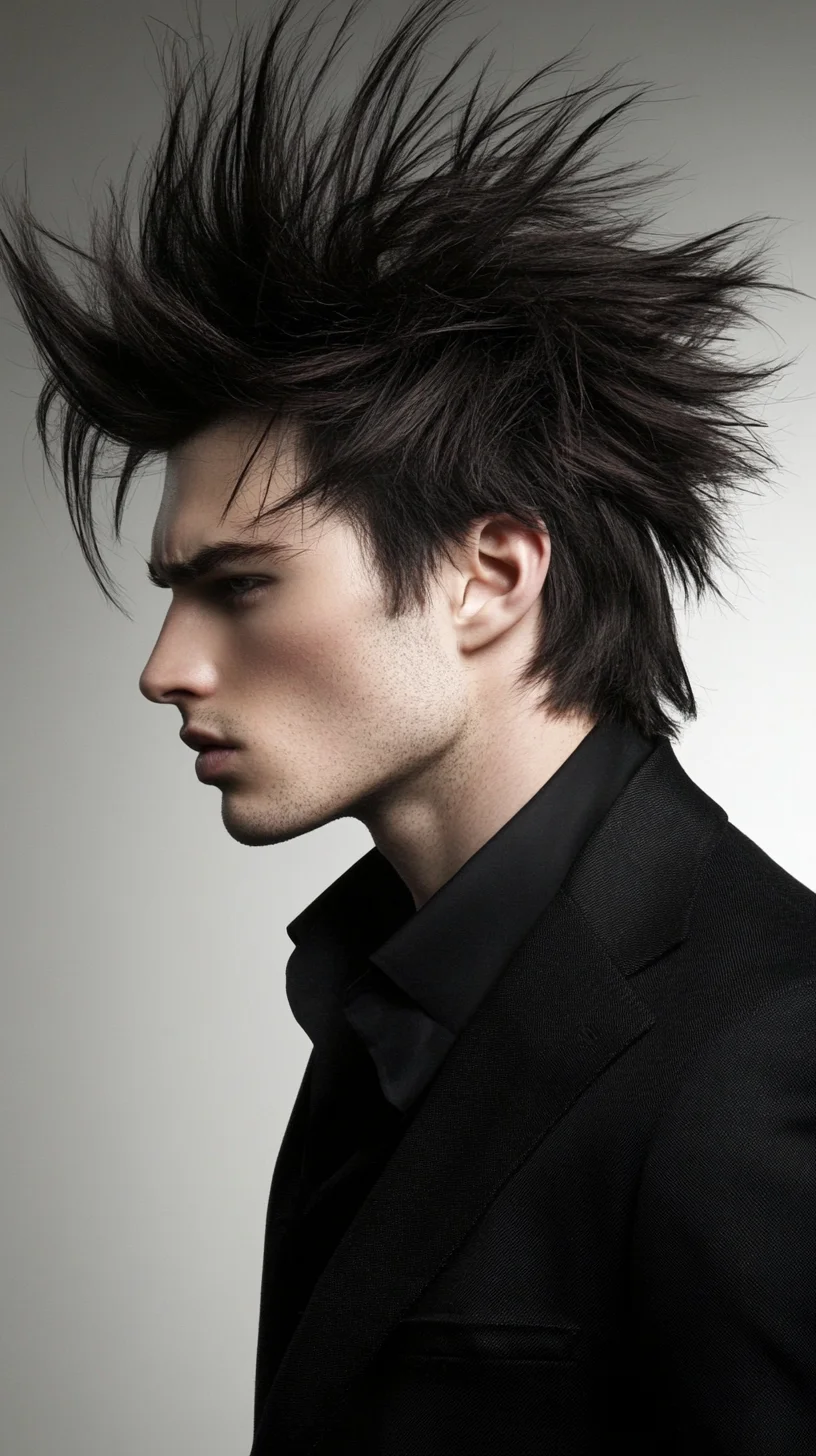 Unleash Your Inner Rebel with Bold Spiked Hair for Maximum Impact